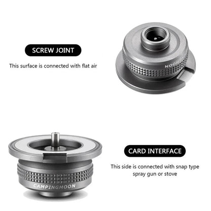 Koyaf Magnetic Iso Gas to Bhutan Gas Burner Conversion Adapter
