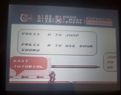 Deadpool GBA Video Game Boy Advance 2019 Nintendo
