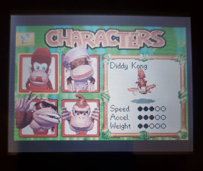 Diddy Kong Pilot GBA Video Game Boy Advance Nintendo