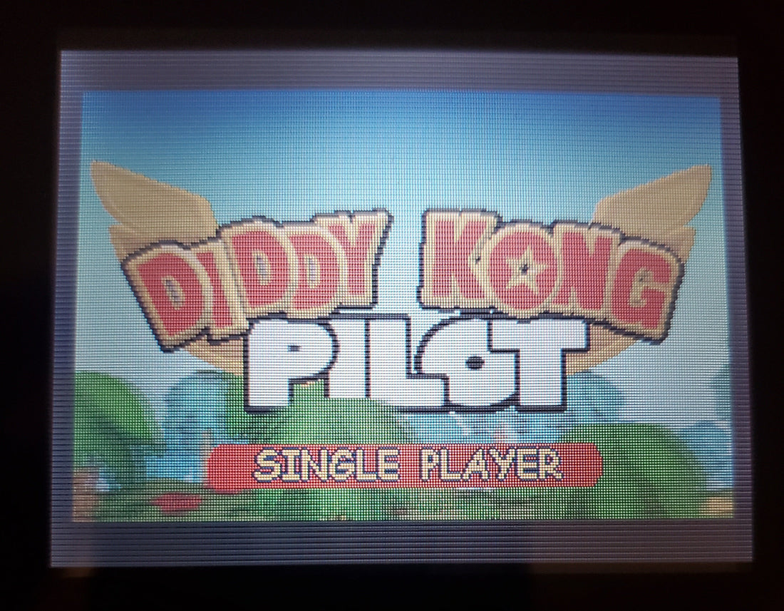 Diddy Kong Pilot GBA Video Game Boy Advance Nintendo