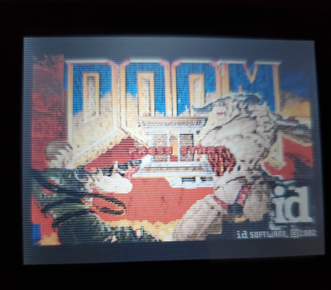 Doom 2 Hell on Earth GBA Video Game Cartridge Game Boy Advance 2002