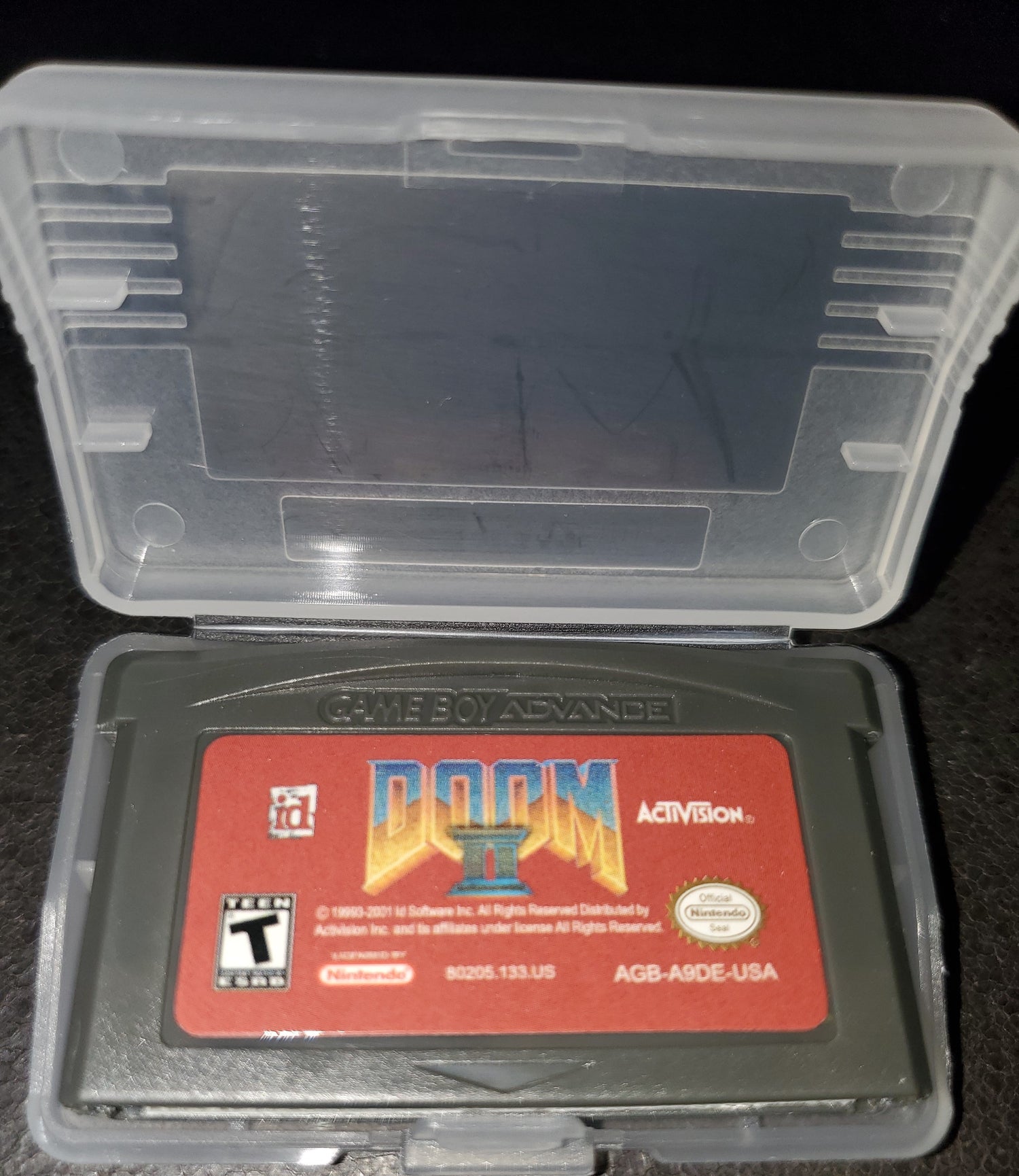 Doom 2 Hell on Earth GBA Video Game Cartridge Game Boy Advance 2002