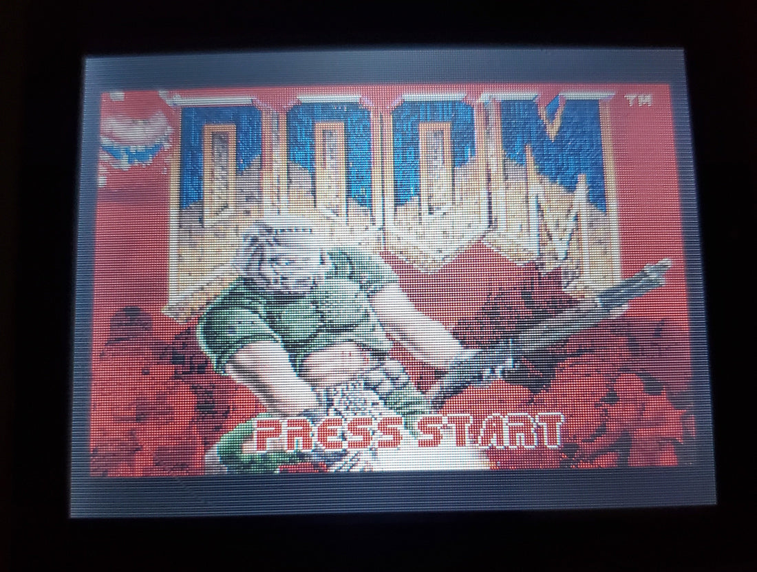 Doom 1 GBA Video Game Cartridge Nintendo Game Boy Advance 2001