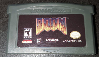 Doom 1 GBA Video Game Cartridge Nintendo Game Boy Advance 2001