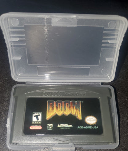 Doom 1 GBA Video Game Cartridge Nintendo Game Boy Advance 2001