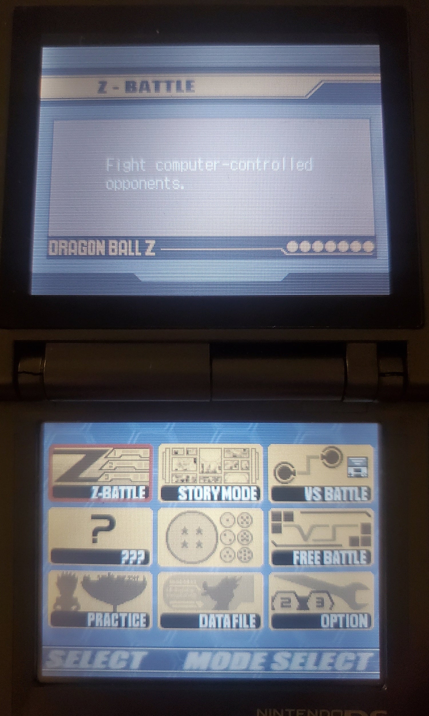 Dragonball Z Supersonic Warriors 2 NDS Video Game Nintendo DS 2005 DBZ