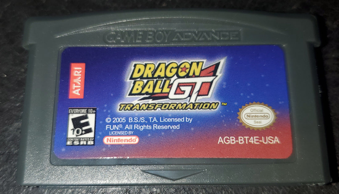 Dragon Ball GT: Transformation GBA Video Game Boy Advance 2005 DBZ