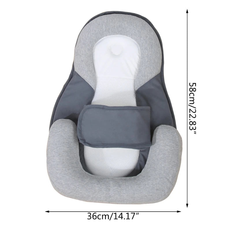 Gentle &amp; Effective Spit Up Prevention Cushion Ergonomic Support Pillow for Baby