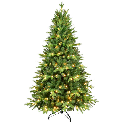 6FT PE&amp;PVC Prelit Christmas Tree