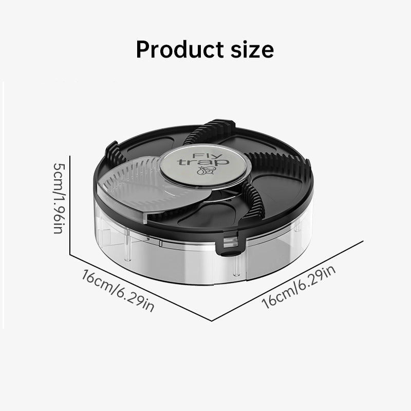 Fly Trap: Automatic, Removable Pest Catcher for Household &amp; Kitchen