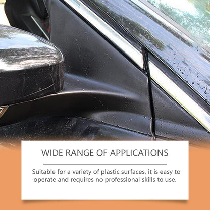 Car Black Plastic Polishing Paste, Car Beauty Maintenance Black Bright Plastic Refurbishing Care Agent