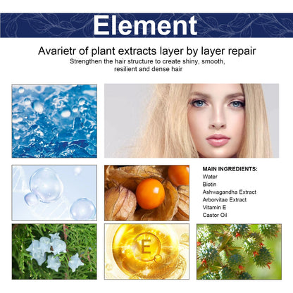 Herbal Hair Care Essential Oil Hair Care Strengthen Hair, Prevent Hair Loss, Repair Hair Root Care Essential Oil