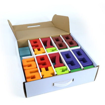 Montessori Early Education Digital Building Blocks Children&
