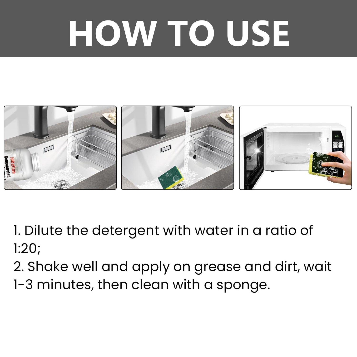 Concentrated Kitchen Grease Cleaner