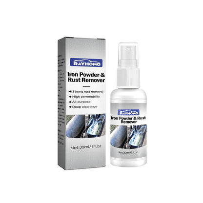 Lron Powder &amp; Rust Remover, Multi-Functional Metal Rust Remover For Automobile And Motorcycle Exhaust Pipe Rust Renovation Maintenance