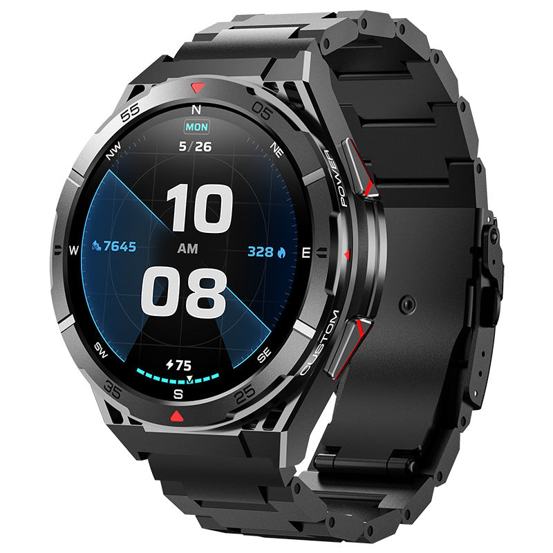 X2B smartwatch Bluetooth call dual band GPS pressure compass outdoor three proof men&