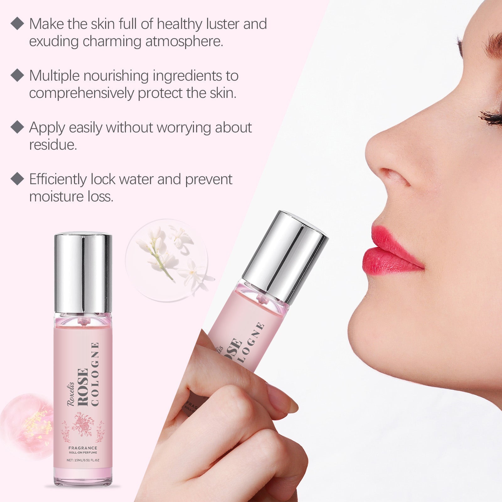 Rose Elegant Roll-On Perfume Women&