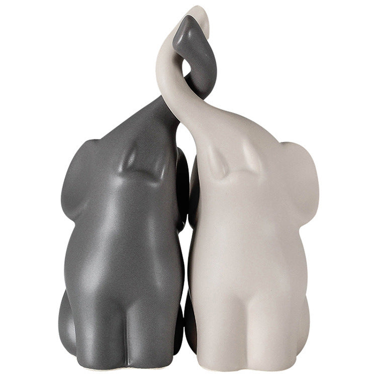 European Home Decor Adorable Couple Figurine Craft Wine Cabinet Ornament Valentine&