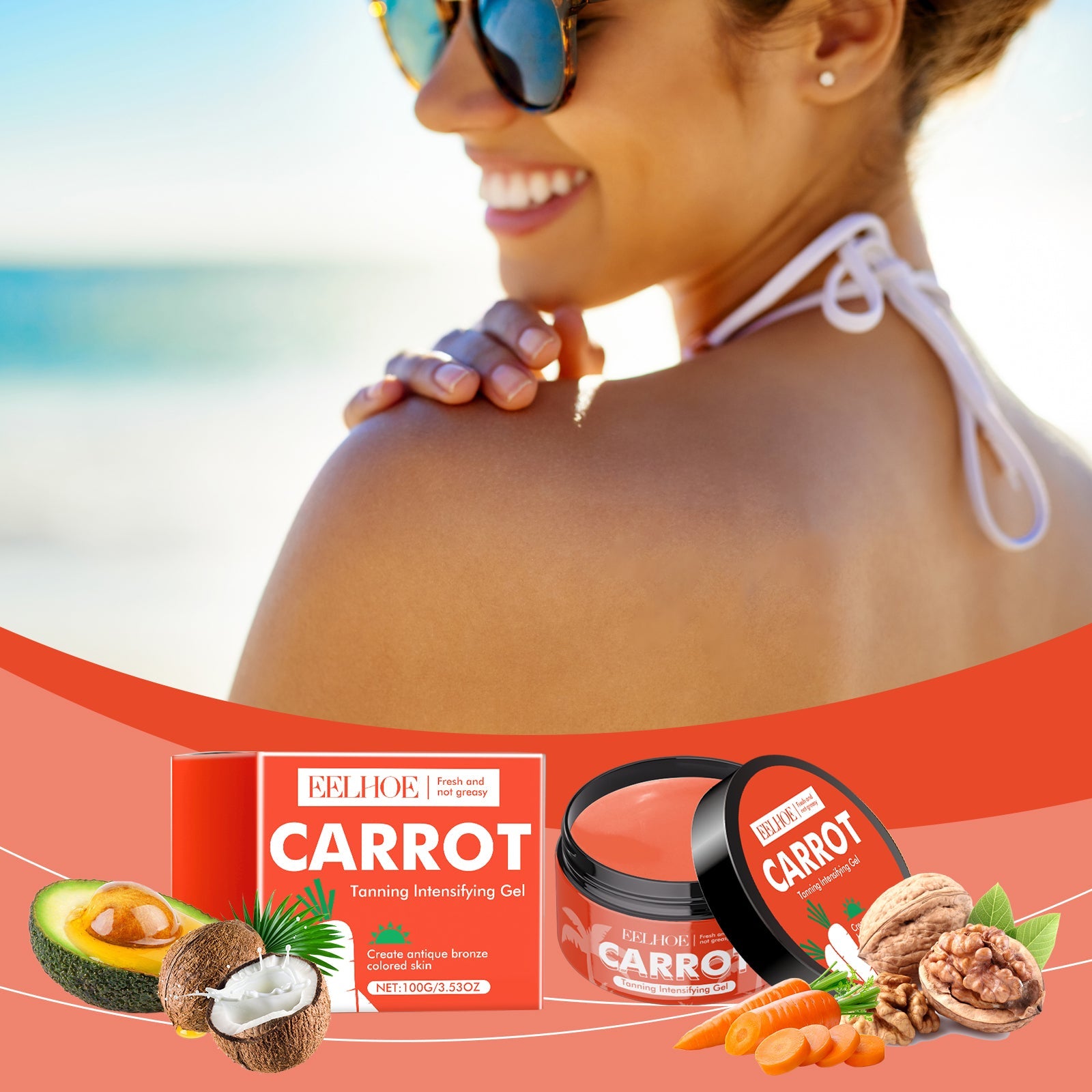 Carrot Black Skin Tone Cream