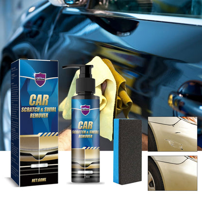Car Scratch &amp; Swirl Remover, Car Polishing Scratch Repair Paint Curing Renovation Touch-Up Detailer