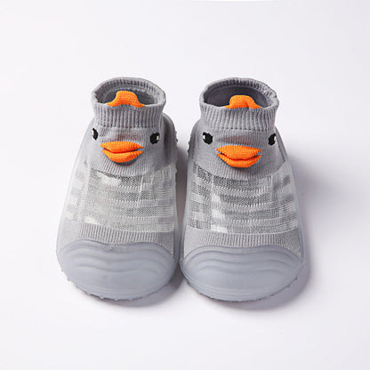 Spring And Summer Mesh Toddler Shoes Baby Boys And Girls Baby Floor Shoes Indoor Soft Bottom Non-Slip Children Do Not Drop Toddler Shoes