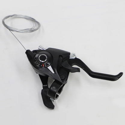 Bicycle Transmission EF51-7/8-Speed Mountain Bike One-Piece Finger Dial Brake Shift Controller Bicycle Accessories