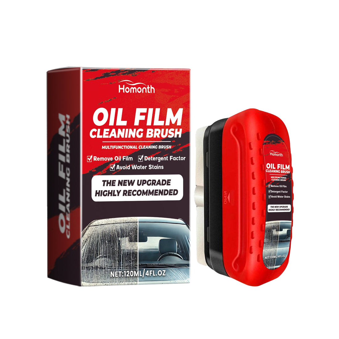 Car Windscreen Cleaner Windscreen Refurbishment Decontamination Cleaning Oil Film Cleaner