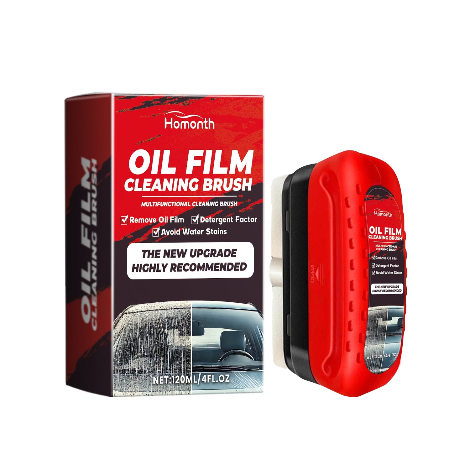 Car Windscreen Cleaner Windscreen Refurbishment Decontamination Cleaning Oil Film Cleaner