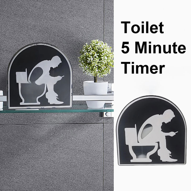 Time Out Stool Sand 5 Minute Restroom Clock Hourglass Valentine&