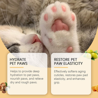 Pet Paw Care Stick for Moisturizing and Softening Paws to Prevent Dryness and Cracking