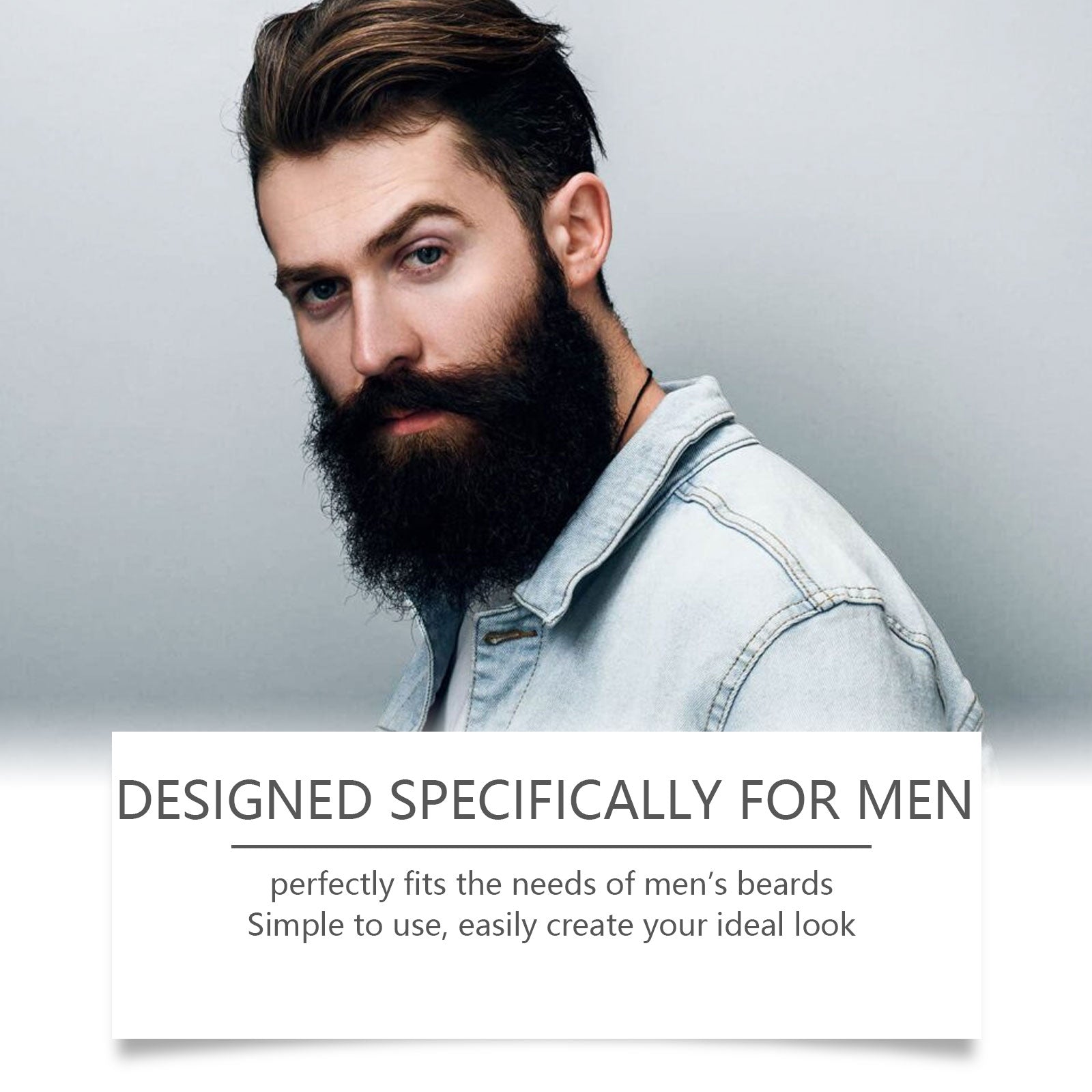 Leather Beard Care Wax Nourishes And Hydrates Hair Care Wax For Men