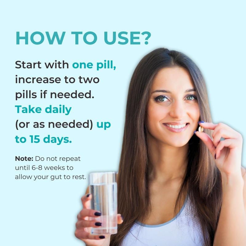 Newest 30 Pills One Bottle TK Hot 15 Day Bowel CLEANSE CAPSULES Constipation &amp; Diarrhea Home Travel Essentials Gifts