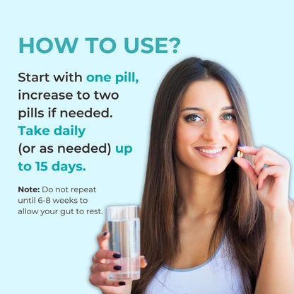 Newest 30 Pills One Bottle TK Hot 15 Day Bowel CLEANSE CAPSULES Constipation &amp; Diarrhea Home Travel Essentials Gifts