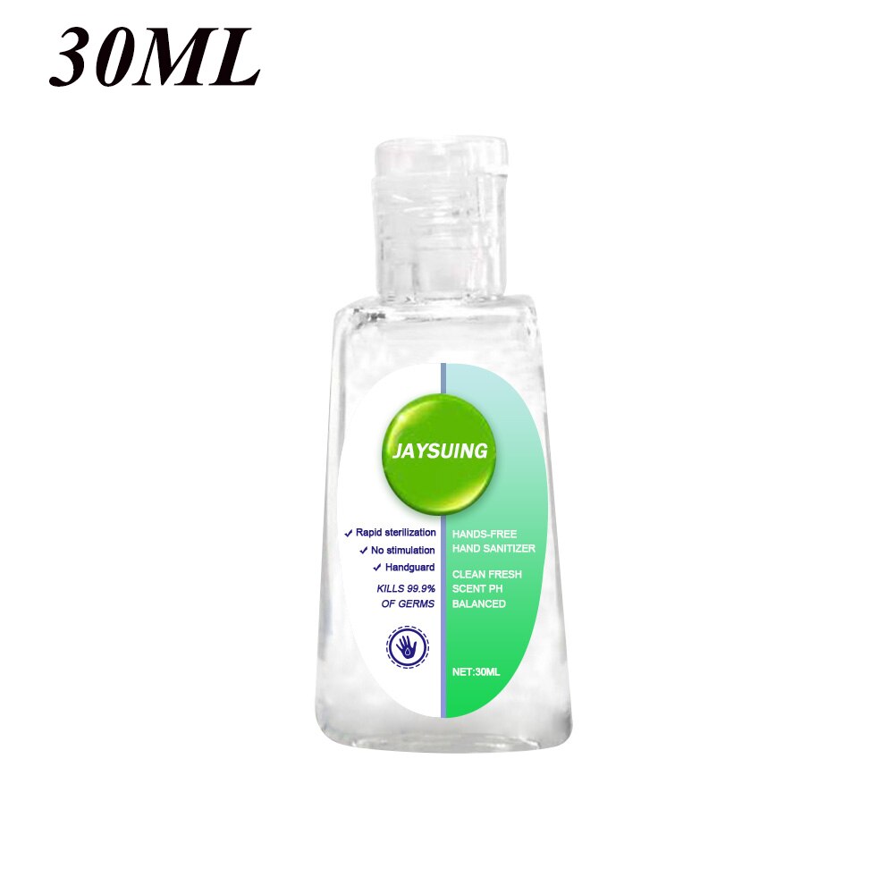 30-60ml Travel Portable Mini Hand Sanitizer for Kids Anti-Bacteria Moisturizing Disposable Waterless Hand Gel Handgel