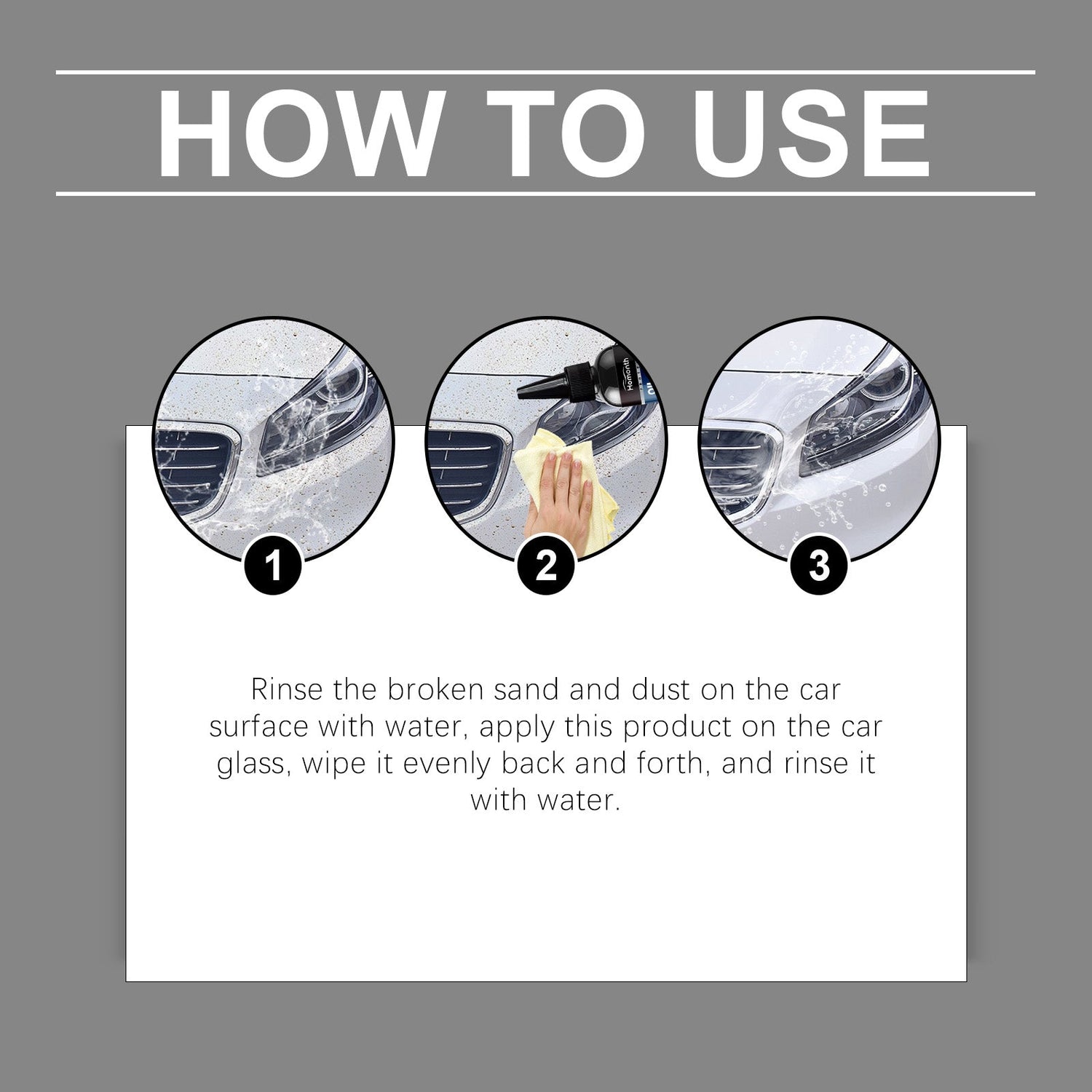Car Glass Oil Film Cleaner