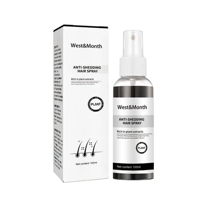 West &amp; Month Anti-Shedding Hair Spray, Improve The Hairline Hair Hair Nutrition Moisture Hair Roots