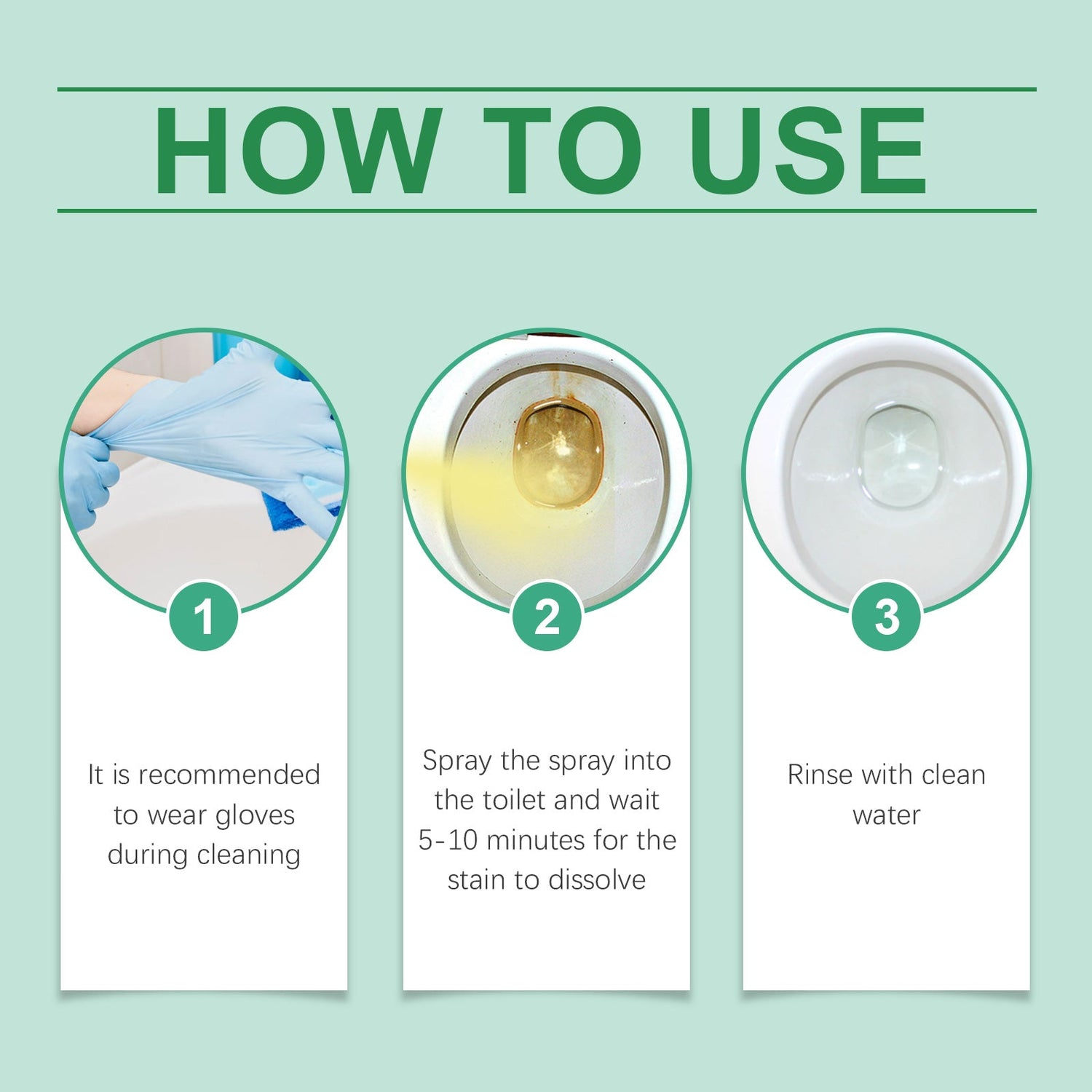 Household Toilet Odor Cleaner