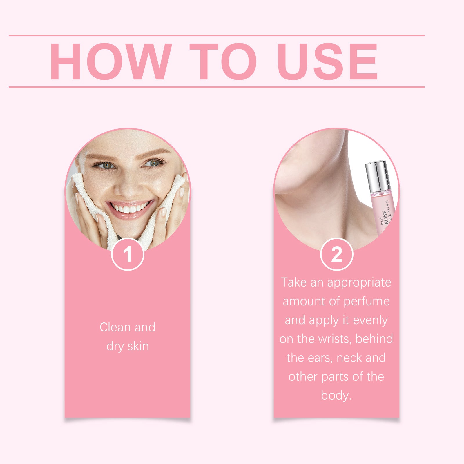 Rose Elegant Roll-On Perfume Women&