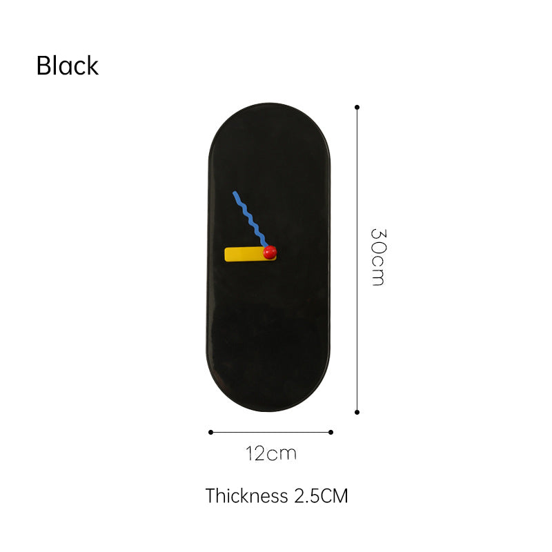 Dopamine - themed wall - mounted clock for home decor. Suitable for living rooms, a great kids&