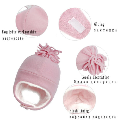 Hat Baby Boy Gloves Set Beanie Newborn Photography Accessories Children&
