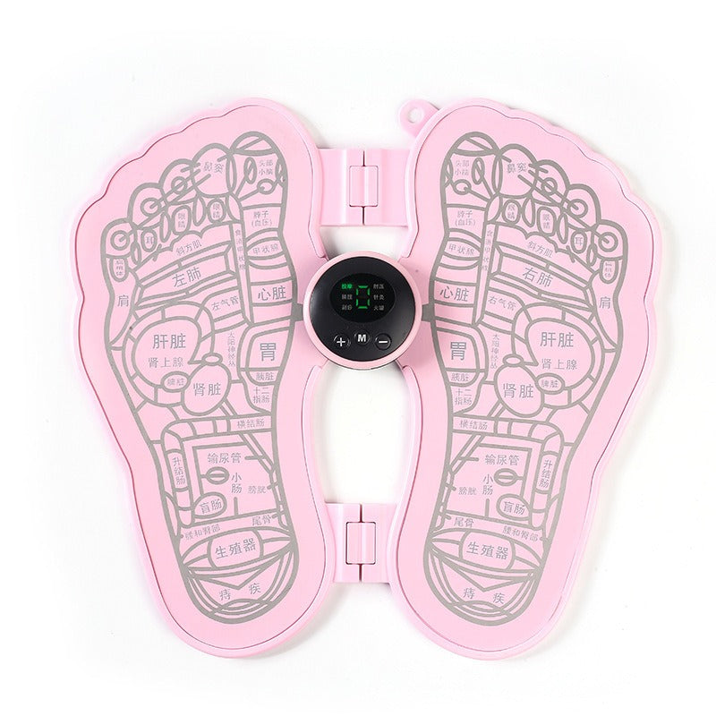 Hot Sale EMS Foot Massage Mat Electric Foot EMS Mat Plantar Point Stimulator Pulse Therapy Machine