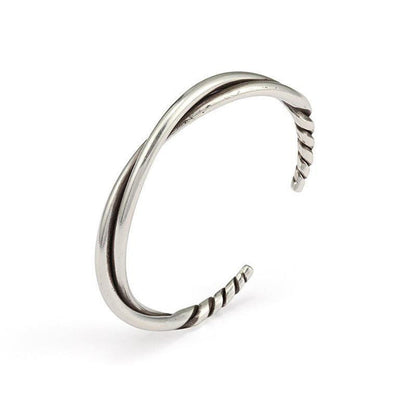 Handmade Twisted Wire Bracelet Men&
