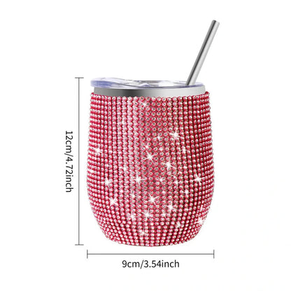 Diamond Wine Tumbler