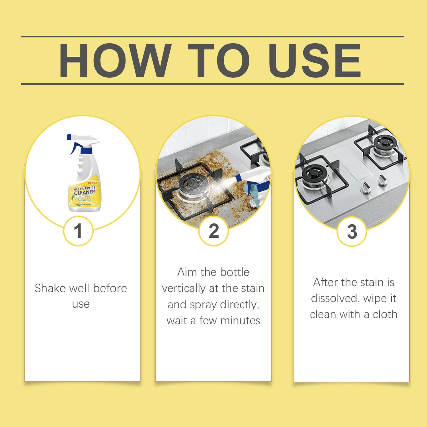 Kitchen Oil Floor Multi-Cleaner