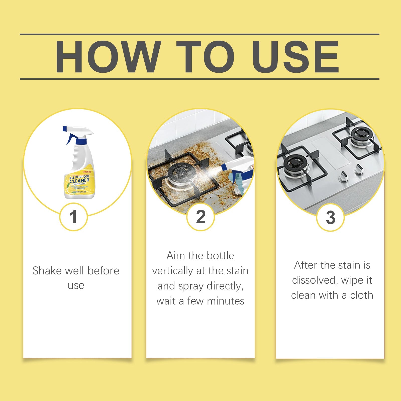 Kitchen Oil Floor Multi-Cleaner