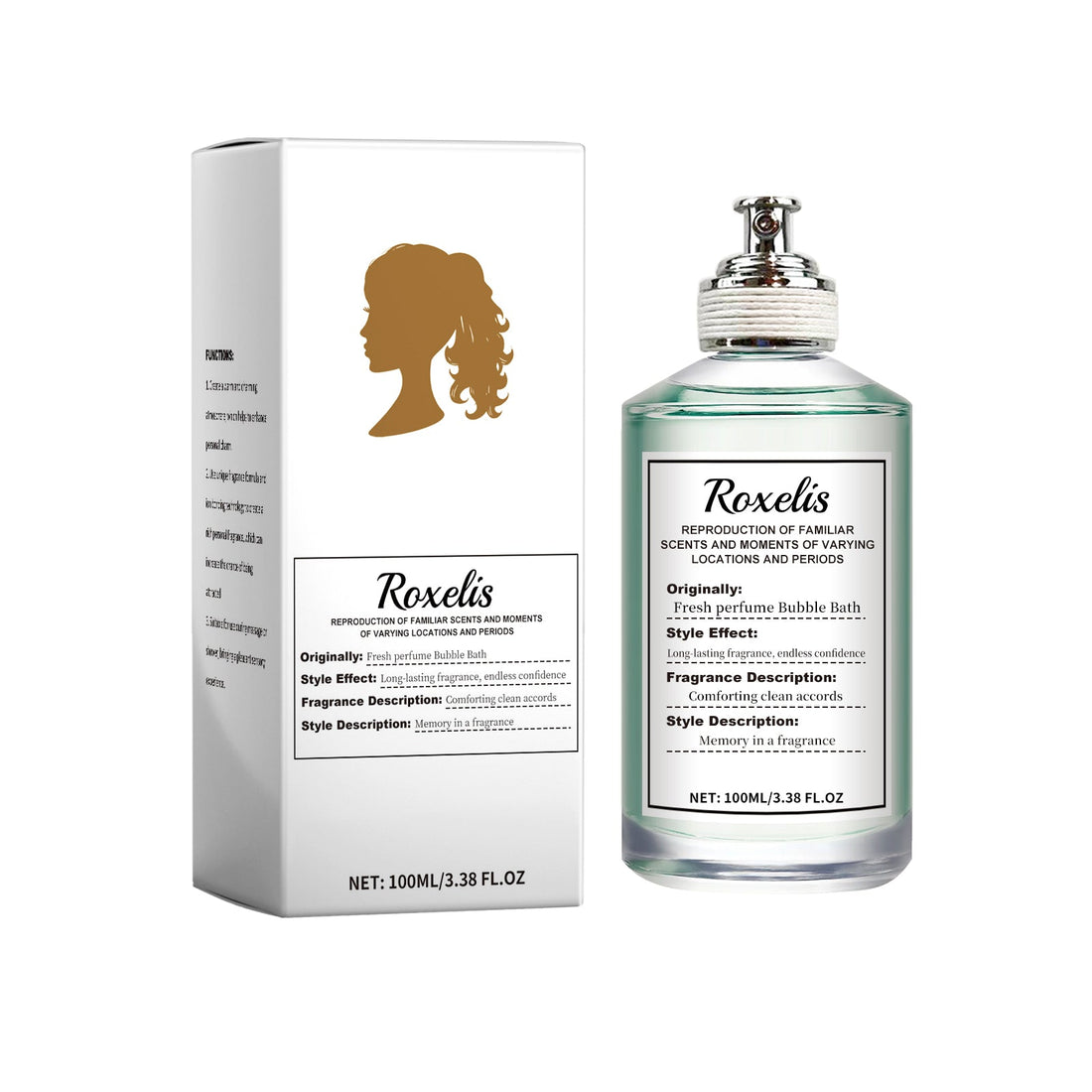 Fresh Perfume Bubble Bath, Holiday Eau De Toilette Lasting Fragrance Elegant Style To Highlight The Temperament And Fragrance