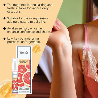 Grapefruit Perfume Spray Natural Fresh Lasting Fragrance Charm Atmosphere Light Fragrance Perfume Spray