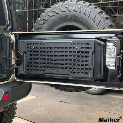 JK&amp;JL Tailgate Tactical Panel for Wrangler Tailgate Tool Kit/JL Organizer Racks Compatible with Jeep Wrangler 2007-2022 JK JKU &amp;