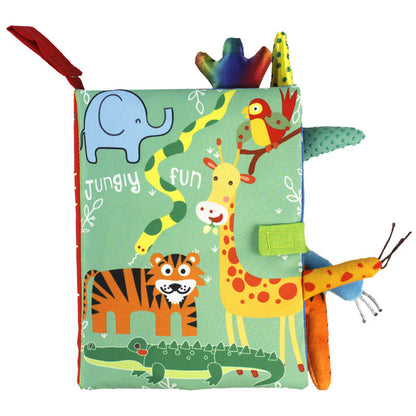 Baby toys three-dimensional cloth books that cannot be torn apart washable children&