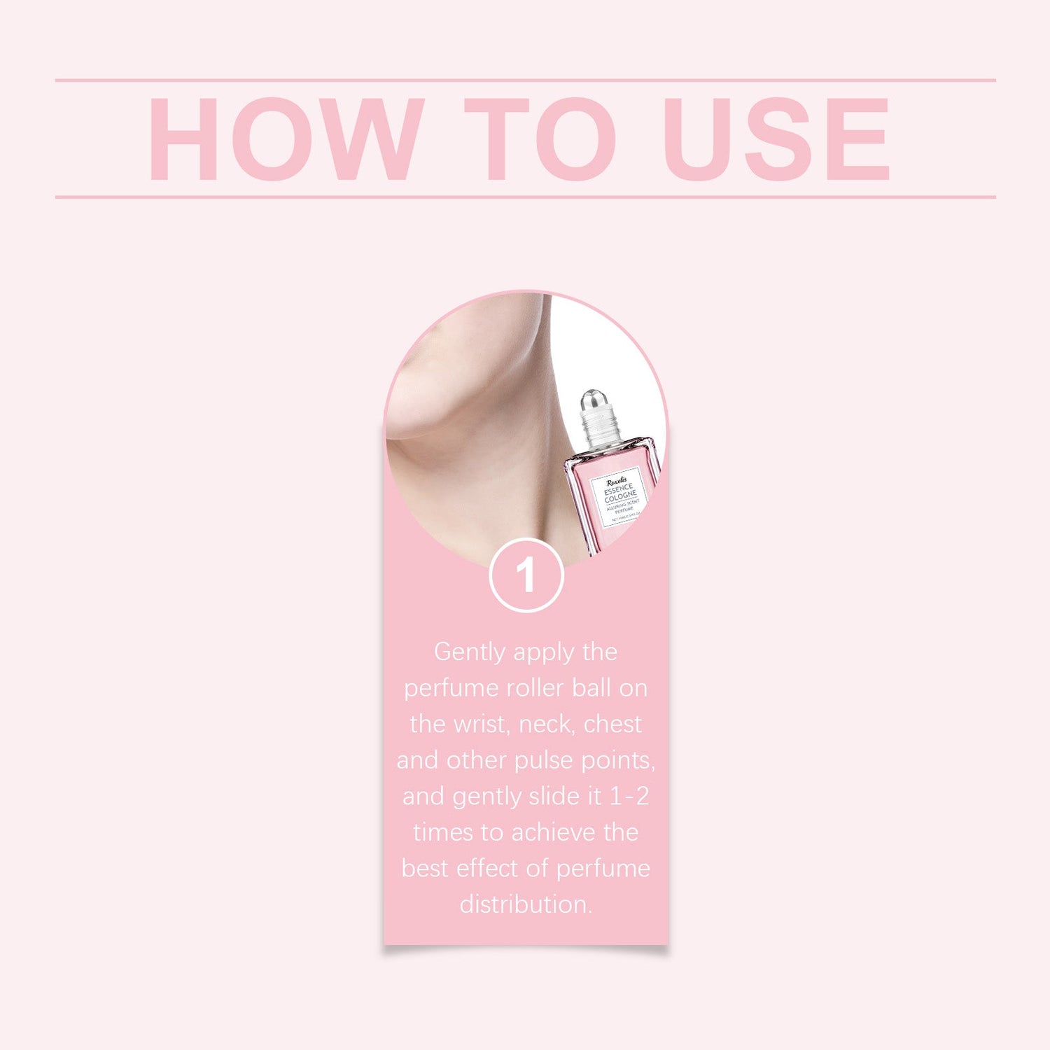 Pink Rose Fragrance Essential Oil, Mild Natural Fresh Fragrance Fragrance Portable Women&